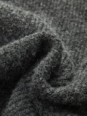 Wool-Blend Fuzzy Midi Dress